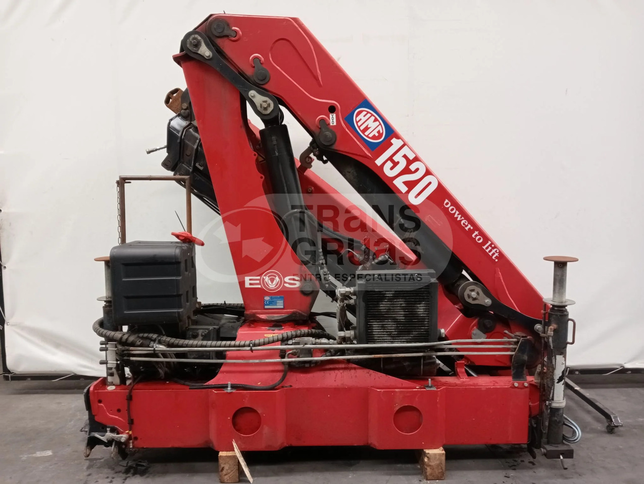 Grúa hidráulica HMF 1520 K4 - Lastebilkran: bilde 1 Grúa hidráulica HMF 1520 K4 - Lastebilkran: bilde 1