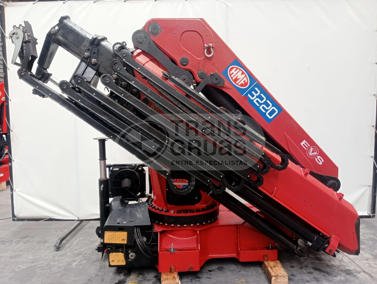 Grúa hidráulica HMF 3220 K6 - Lastebilkran: bilde 3 Grúa hidráulica HMF 3220 K6 - Lastebilkran: bilde 3