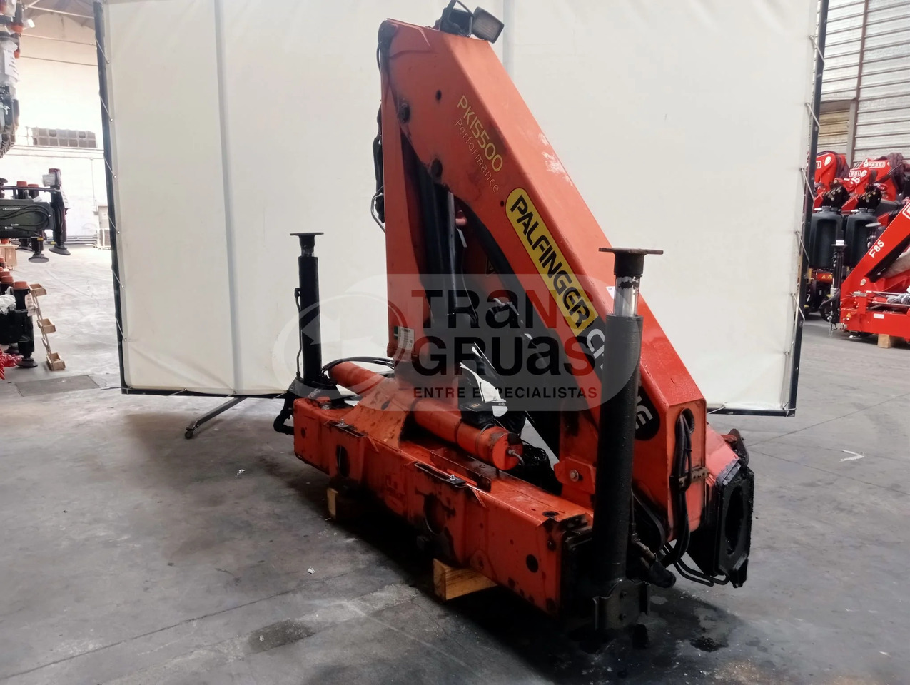 Grúa hidráulica Palfinger PK 15500 - Lastebilkran: bilde 5 Grúa hidráulica Palfinger PK 15500 - Lastebilkran: bilde 5