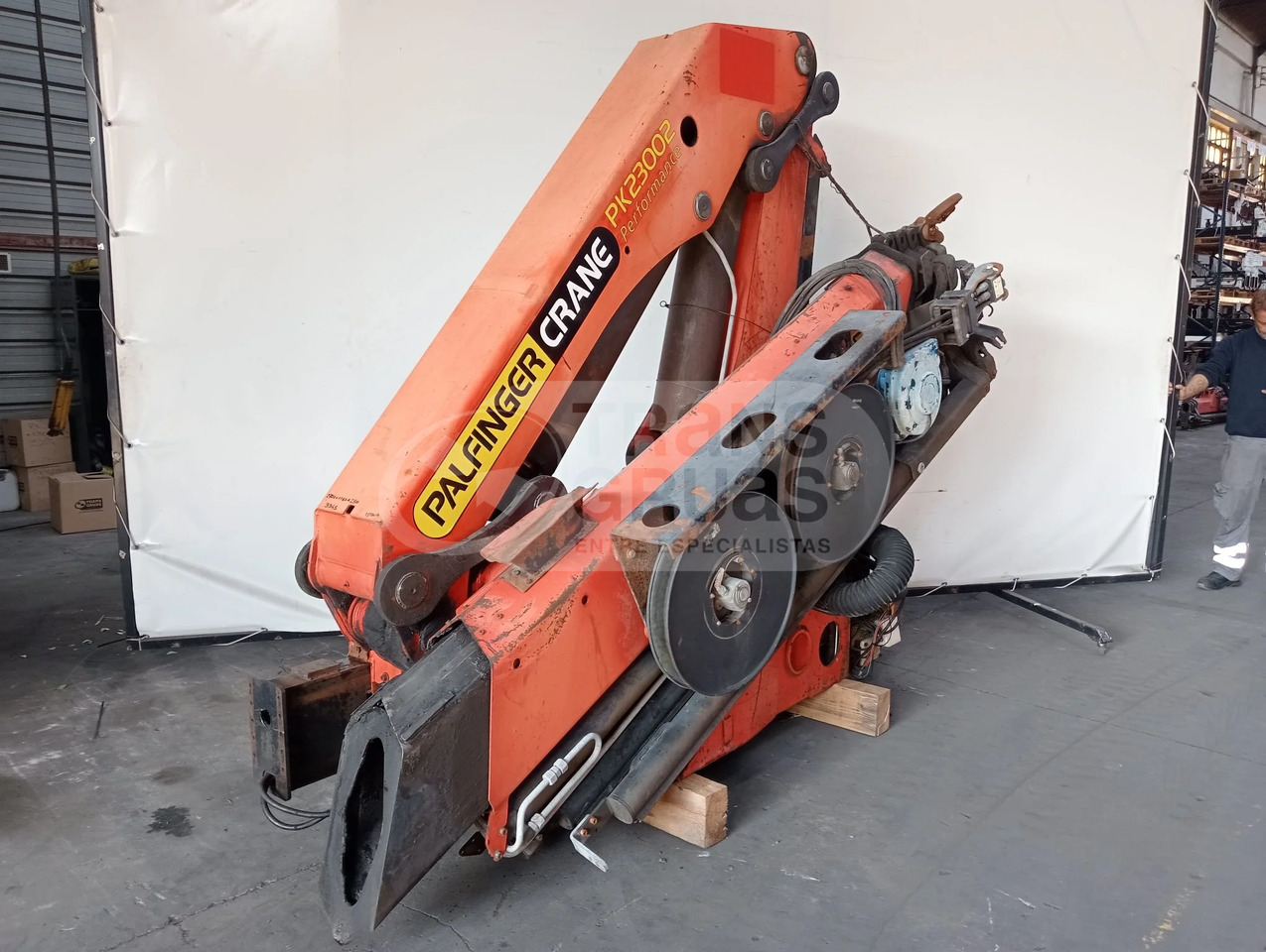 Grúa hidráulica Palfinger PK 23002 - Lastebilkran: bilde 3 Grúa hidráulica Palfinger PK 23002 - Lastebilkran: bilde 3
