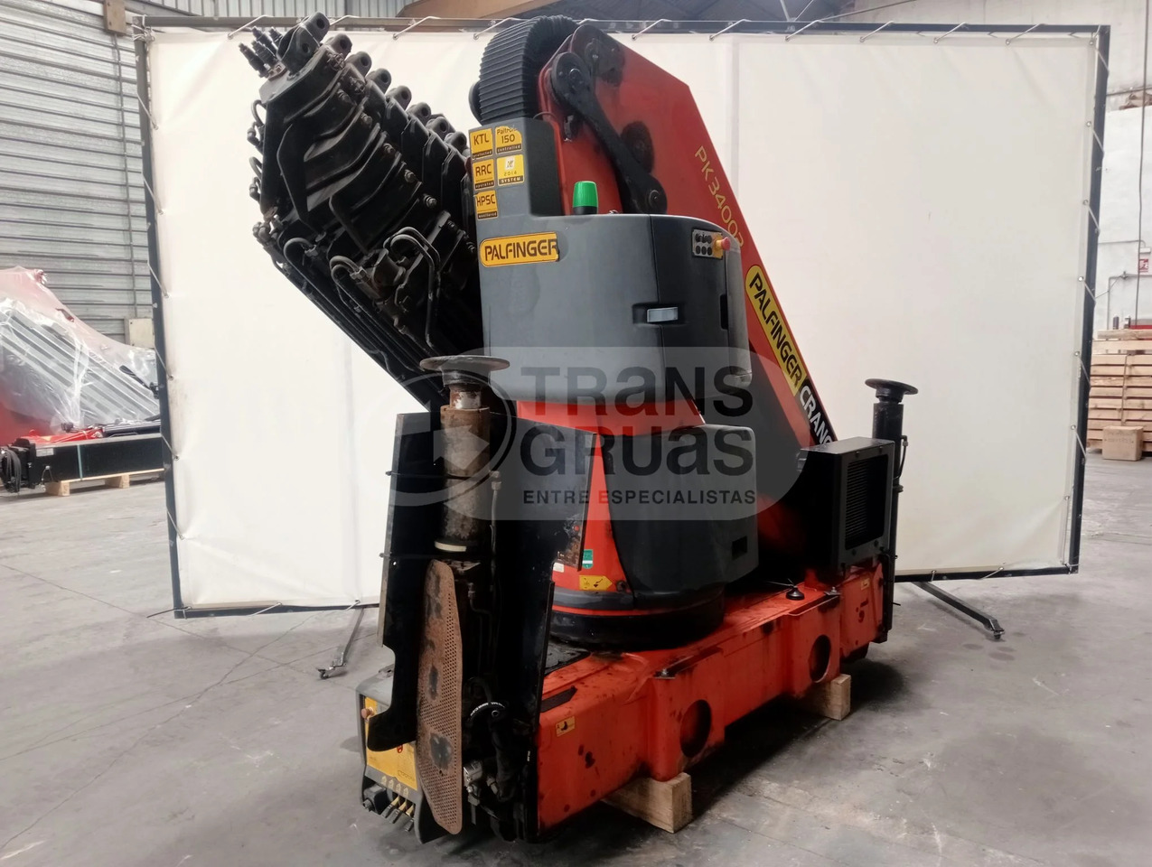 Grúa hidráulica Palfinger PK 34002 SH - Lastebilkran: bilde 4 Grúa hidráulica Palfinger PK 34002 SH - Lastebilkran: bilde 4