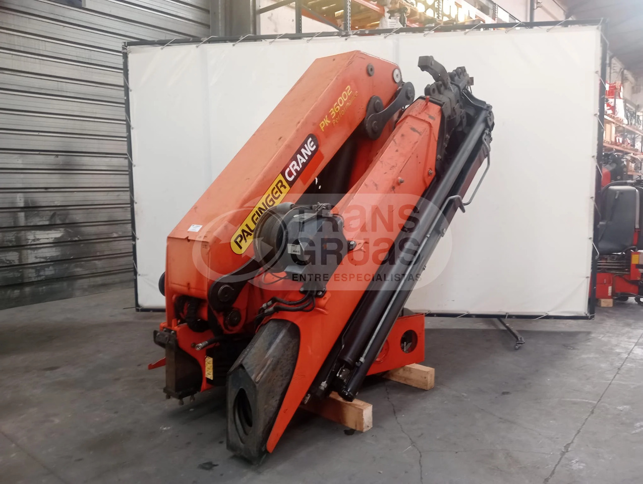 Grúa hidráulica Palfinger PK 36002 - Lastebilkran: bilde 1 Grúa hidráulica Palfinger PK 36002 - Lastebilkran: bilde 1