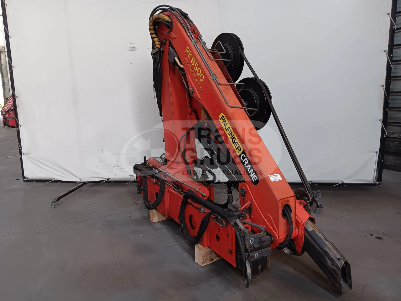 Grúa hidráulica Palfinger PK 8500 - Lastebilkran: bilde 3 Grúa hidráulica Palfinger PK 8500 - Lastebilkran: bilde 3