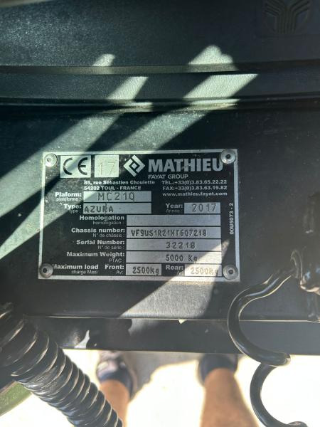 Mathieu Azura MC210 - Feiebil: bilde 4 Mathieu Azura MC210 - Feiebil: bilde 4