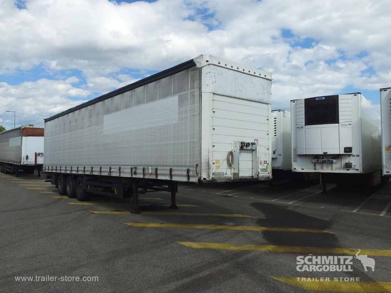 SCHMITZ Curtainsider Standard - Gardintrailer: bilde 1 SCHMITZ Curtainsider Standard - Gardintrailer: bilde 1