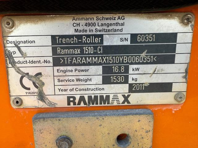 Ammann Rammax 1510-CI - Liten vegvals: bilde 5 Ammann Rammax 1510-CI - Liten vegvals: bilde 5