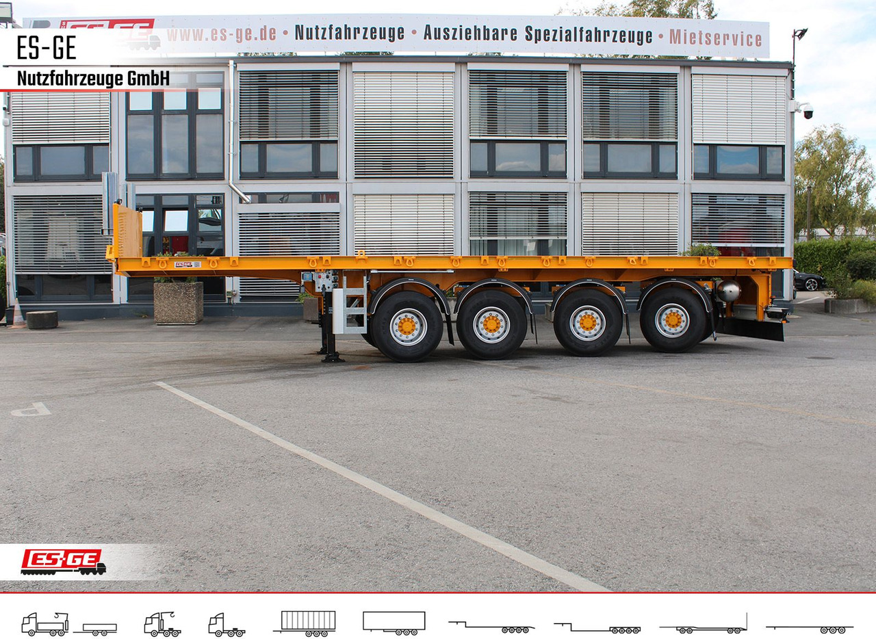 ES-GE 4-Achs-Ballastauflieger - Åpen semitrailer: bilde 5 ES-GE 4-Achs-Ballastauflieger - Åpen semitrailer: bilde 5