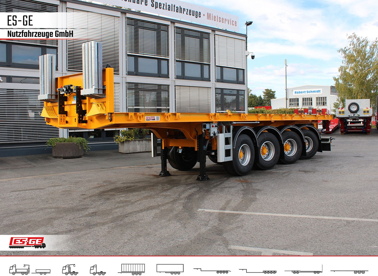 ES-GE 4-Achs-Ballastauflieger - Åpen semitrailer: bilde 2 ES-GE 4-Achs-Ballastauflieger - Åpen semitrailer: bilde 2
