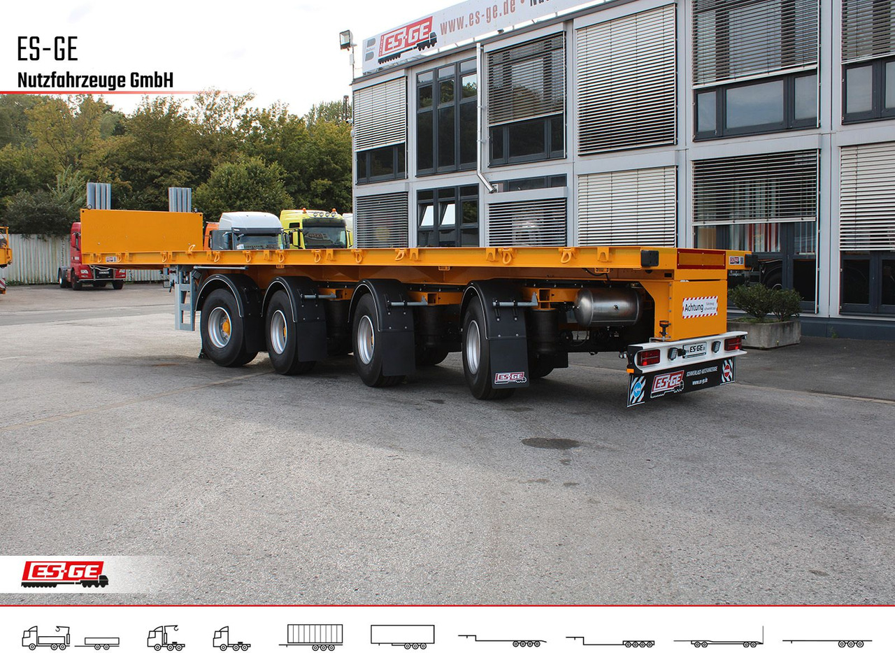 ES-GE 4-Achs-Ballastauflieger - Åpen semitrailer: bilde 1 ES-GE 4-Achs-Ballastauflieger - Åpen semitrailer: bilde 1