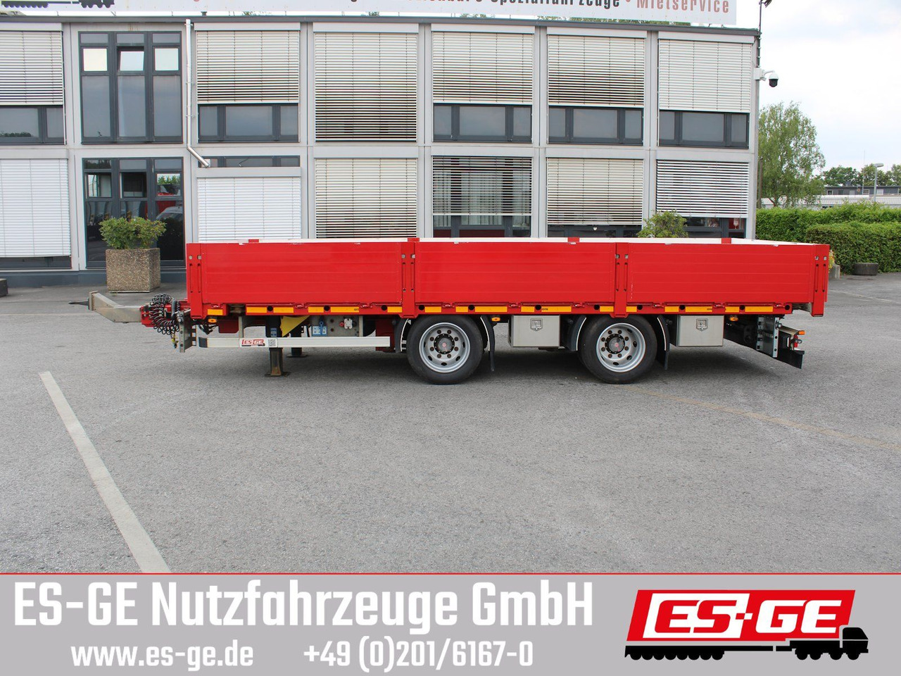 ES-GE Tandemanhänger - Containerverr. - Planhenger/ Flathenger: bilde 5 ES-GE Tandemanhänger - Containerverr. - Planhenger/ Flathenger: bilde 5