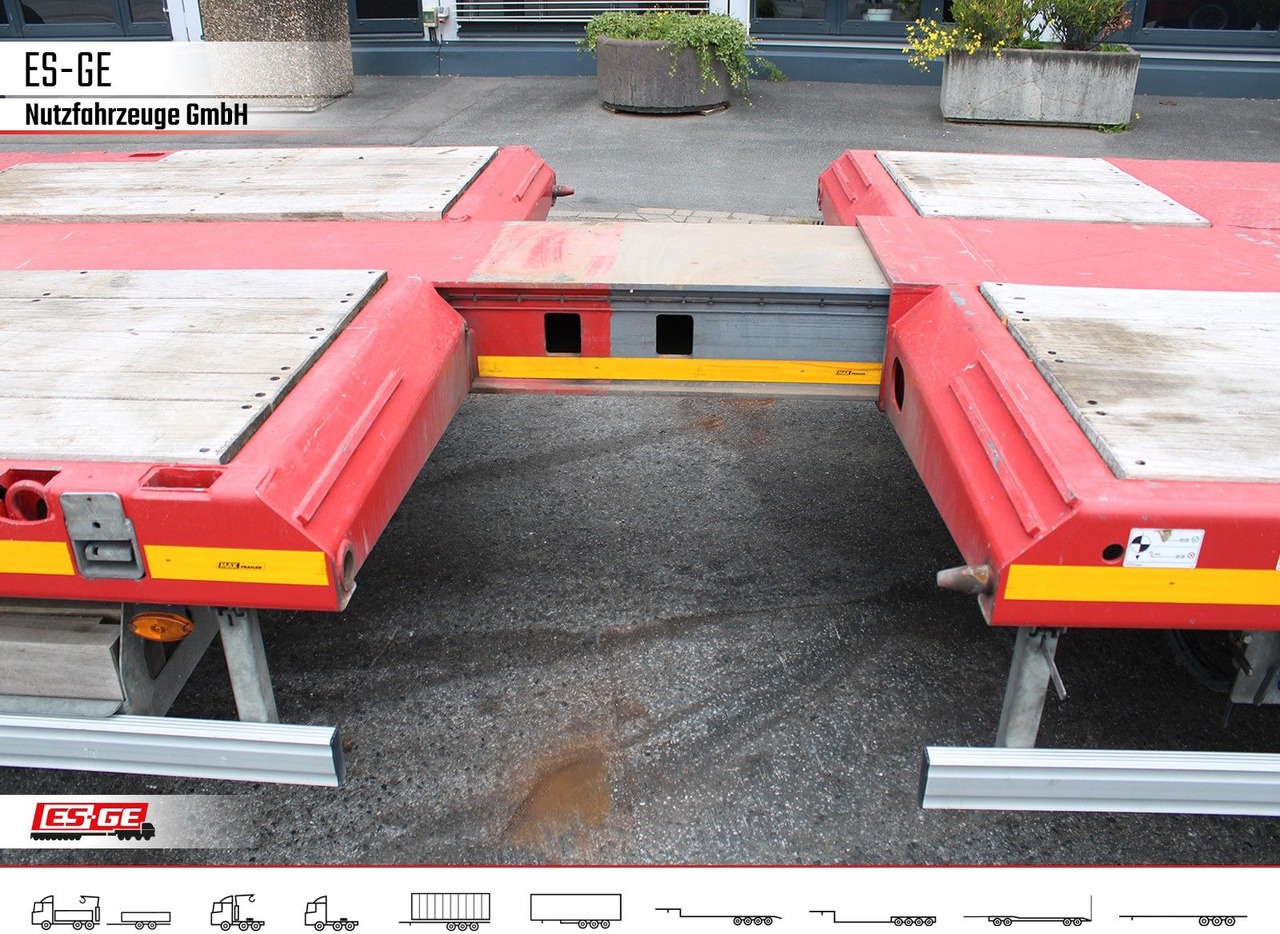 Faymonville MAX Trailer MAX100 Semi-Tieflader Radmulden - Lavloader semitrailer: bilde 4 Faymonville MAX Trailer MAX100 Semi-Tieflader Radmulden - Lavloader semitrailer: bilde 4