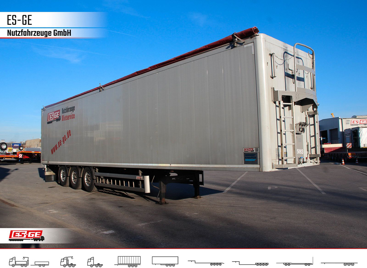 Knapen 3-Achs-Schubbodenauflieger 92m³ - Med walking floor semitrailer: bilde 1 Knapen 3-Achs-Schubbodenauflieger 92m³ - Med walking floor semitrailer: bilde 1