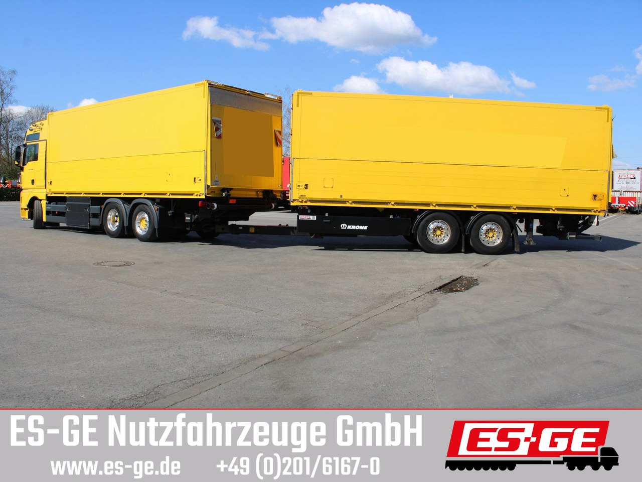 MAN 6x2 LKW mit Tandemanhänger - Distribusjon av drikkevarer lastebil: bilde 3 MAN 6x2 LKW mit Tandemanhänger - Distribusjon av drikkevarer lastebil: bilde 3