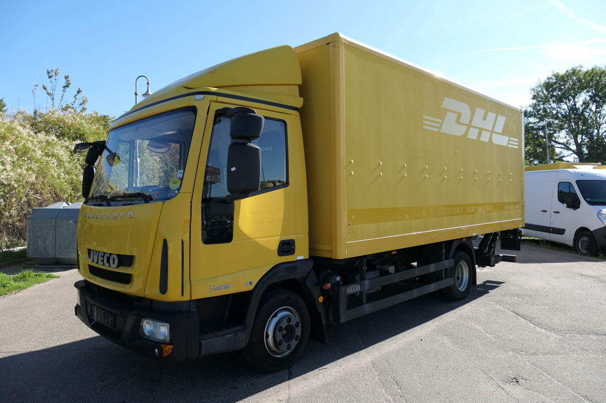 IVECO EuroCargo ML 75 E 16 P LBW LUFT AUTOMATIK COC EU - Varebil med skap: bilde 1 IVECO EuroCargo ML 75 E 16 P LBW LUFT AUTOMATIK COC EU - Varebil med skap: bilde 1