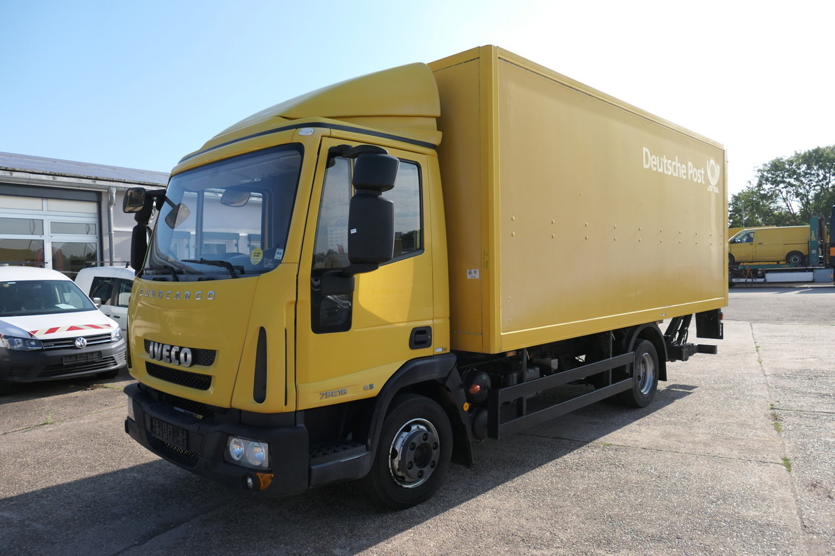 IVECO EuroCargo ML 75 E 16 P LBW LUFT AUTOMATIK COC EU - Varebil med skap: bilde 1 IVECO EuroCargo ML 75 E 16 P LBW LUFT AUTOMATIK COC EU - Varebil med skap: bilde 1