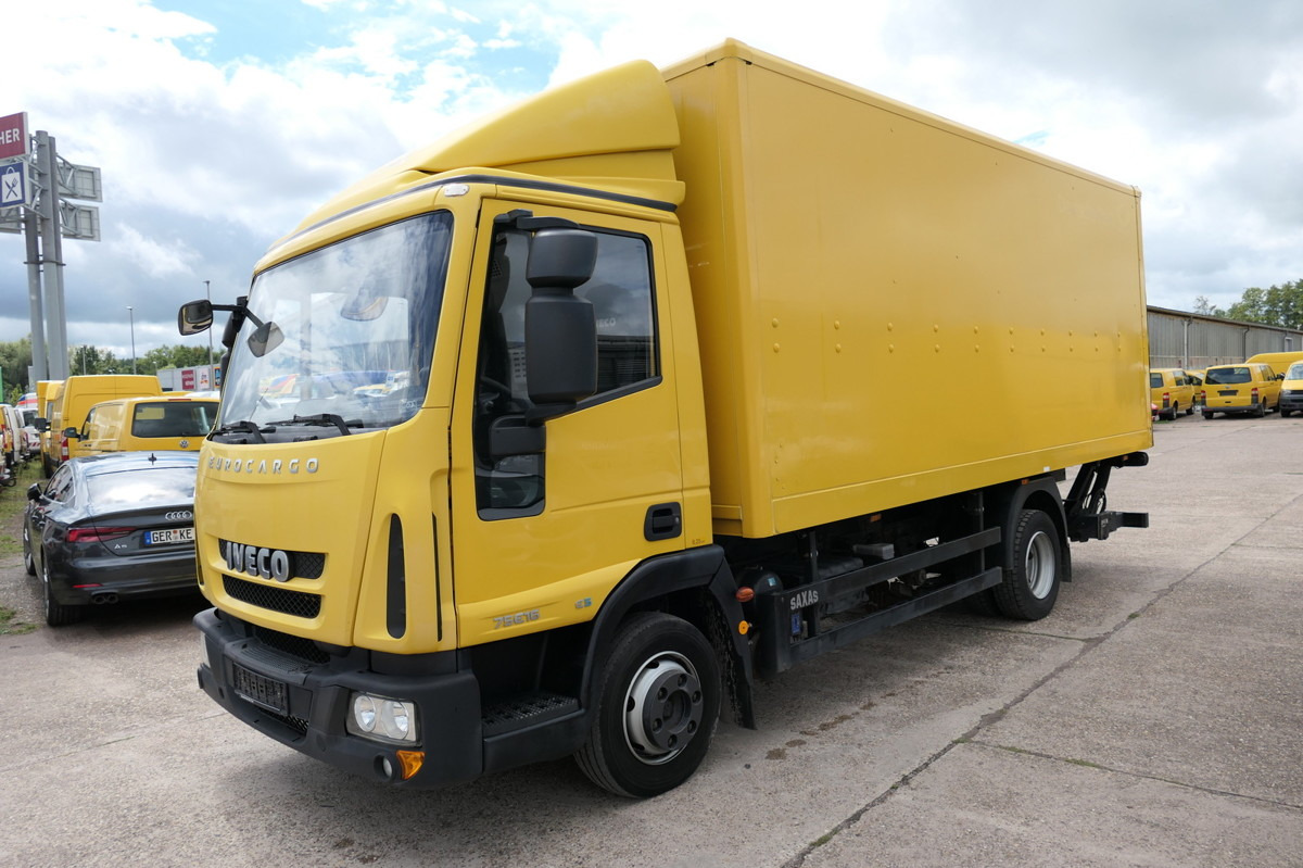IVECO EuroCargo ML 75 E 16 P LBW LUFT EURO-5 Koffer-In - Varebil med skap: bilde 1 IVECO EuroCargo ML 75 E 16 P LBW LUFT EURO-5 Koffer-In - Varebil med skap: bilde 1