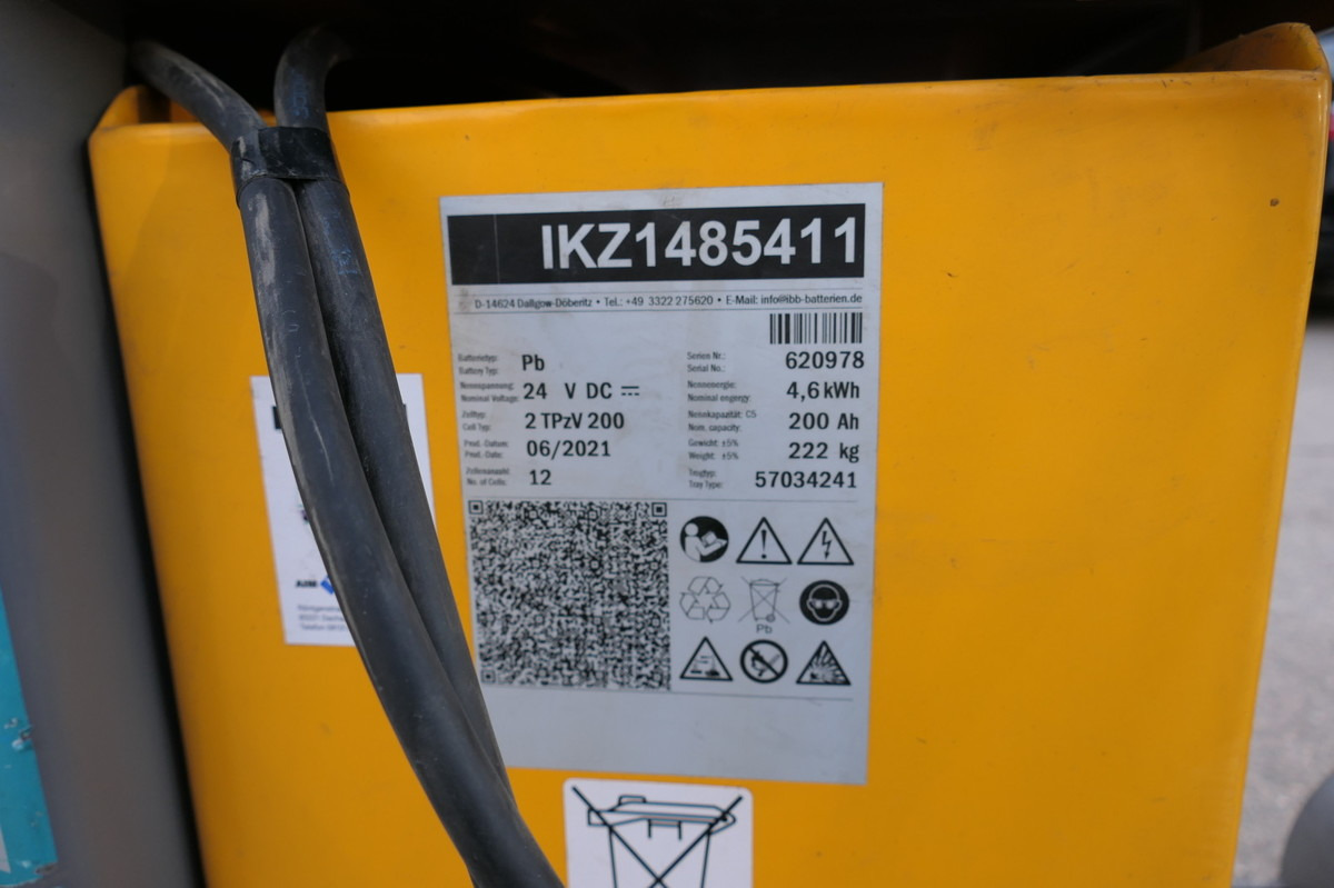 Elektrisk trekkvogn JUNGHEINRICH EZS 130 Schlepper Batterie 06/2021: bilde 7 Elektrisk trekkvogn JUNGHEINRICH EZS 130 Schlepper Batterie 06/2021: bilde 7