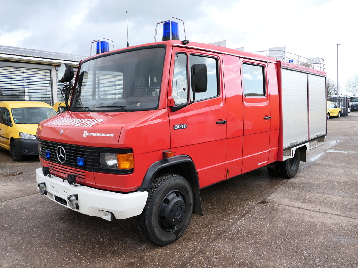MERCEDES-BENZ 814 D LF 8/6 DoKa AHK Löschwassertank 600L Schli - Ambulanse: bilde 1 MERCEDES-BENZ 814 D LF 8/6 DoKa AHK Löschwassertank 600L Schli - Ambulanse: bilde 1