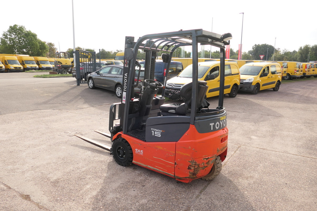 TOYOTA 7FBEST 15 3-Rad DUPLEX HUBHÖHE 3m - El-truck: bilde 4 TOYOTA 7FBEST 15 3-Rad DUPLEX HUBHÖHE 3m - El-truck: bilde 4