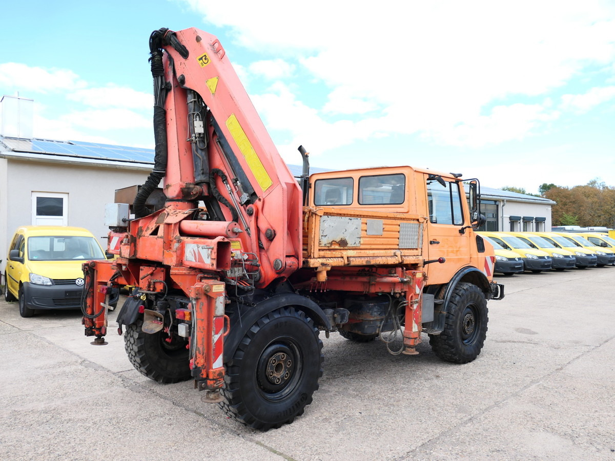 UNIMOG U1450 Palfinger PK 105B AHK STANDHEIZUNG - Planbil, Kranbil: bilde 5 UNIMOG U1450 Palfinger PK 105B AHK STANDHEIZUNG - Planbil, Kranbil: bilde 5