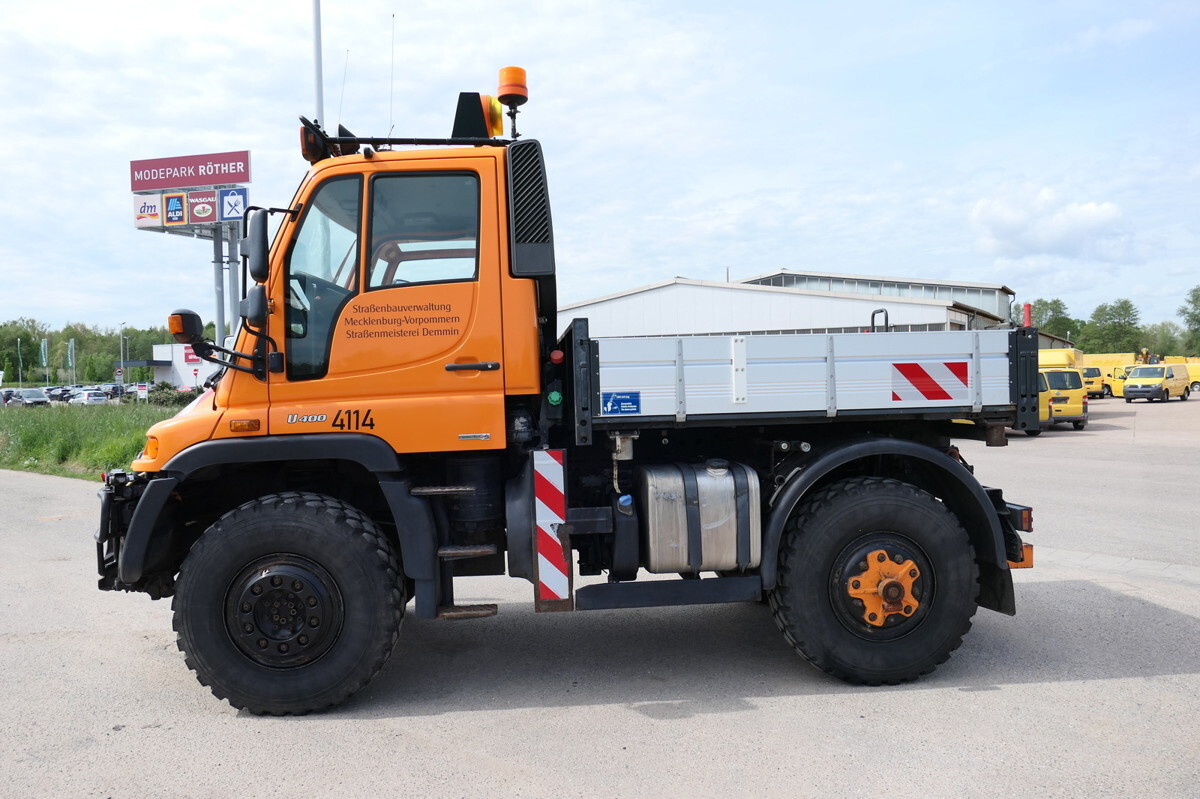 Planbil, Utility-/ Spesiell maskin UNIMOG U400 405/12 AHK KLIMA ZAPFWELLE vorn SFZ KOMMUN: bilde 8 Planbil, Utility-/ Spesiell maskin UNIMOG U400 405/12 AHK KLIMA ZAPFWELLE vorn SFZ KOMMUN: bilde 8