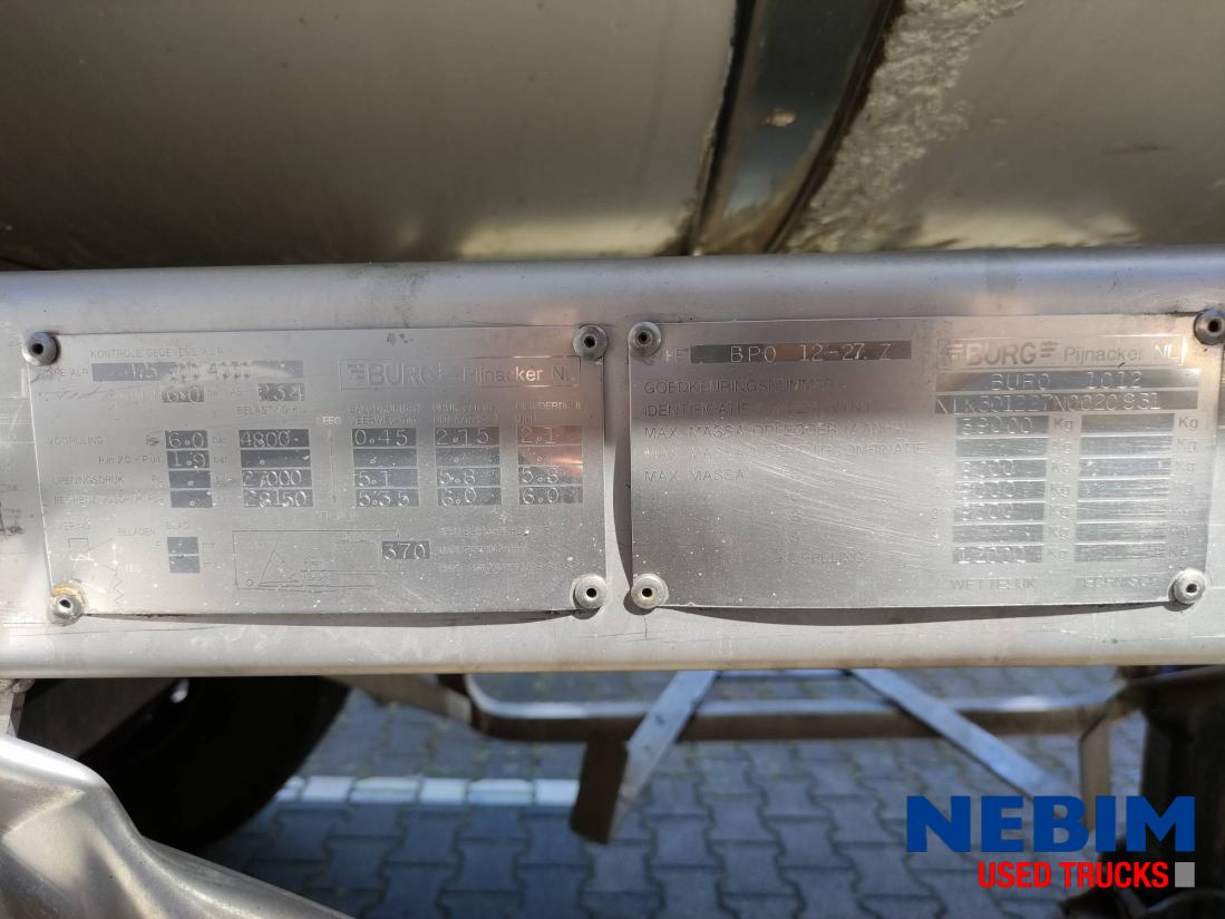 Burg BPO 12-27 Z - Tank 26.165 Ltr - Tanksemi: bilde 4 Burg BPO 12-27 Z - Tank 26.165 Ltr - Tanksemi: bilde 4