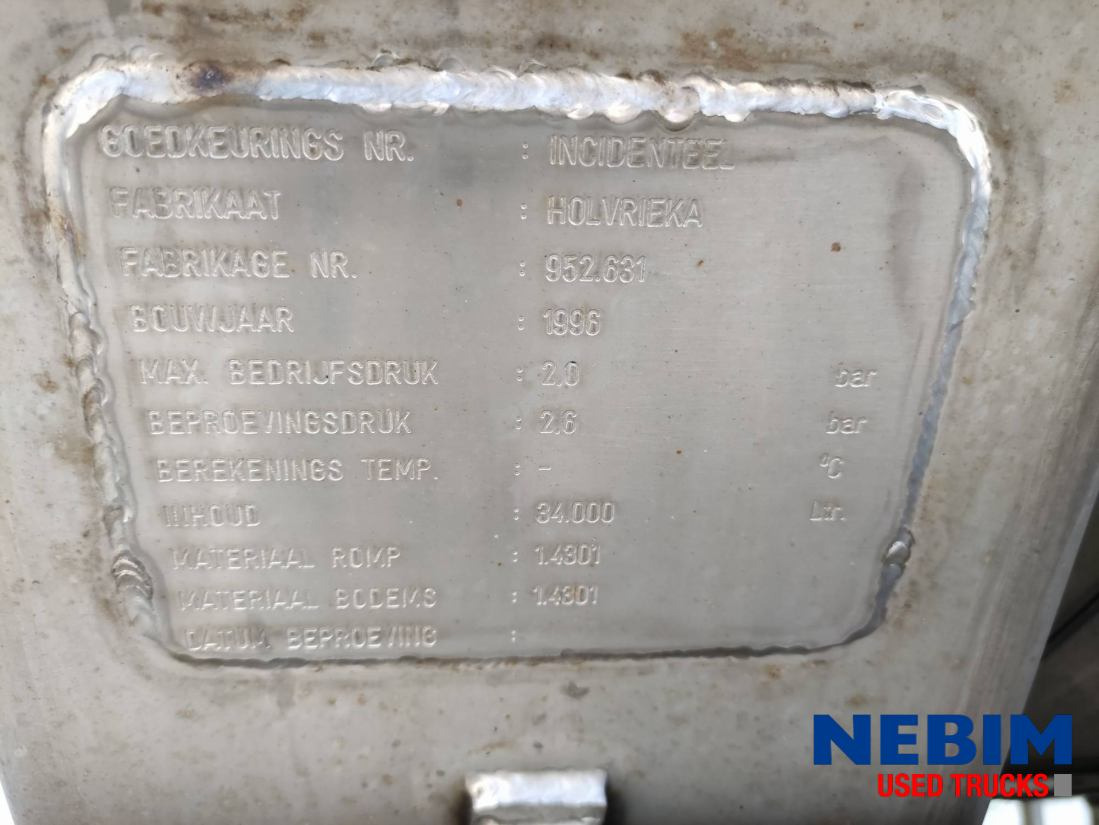 Burg BPO 12 28 Z - 34.000ltr - Tanksemi: bilde 5 Burg BPO 12 28 Z - 34.000ltr - Tanksemi: bilde 5