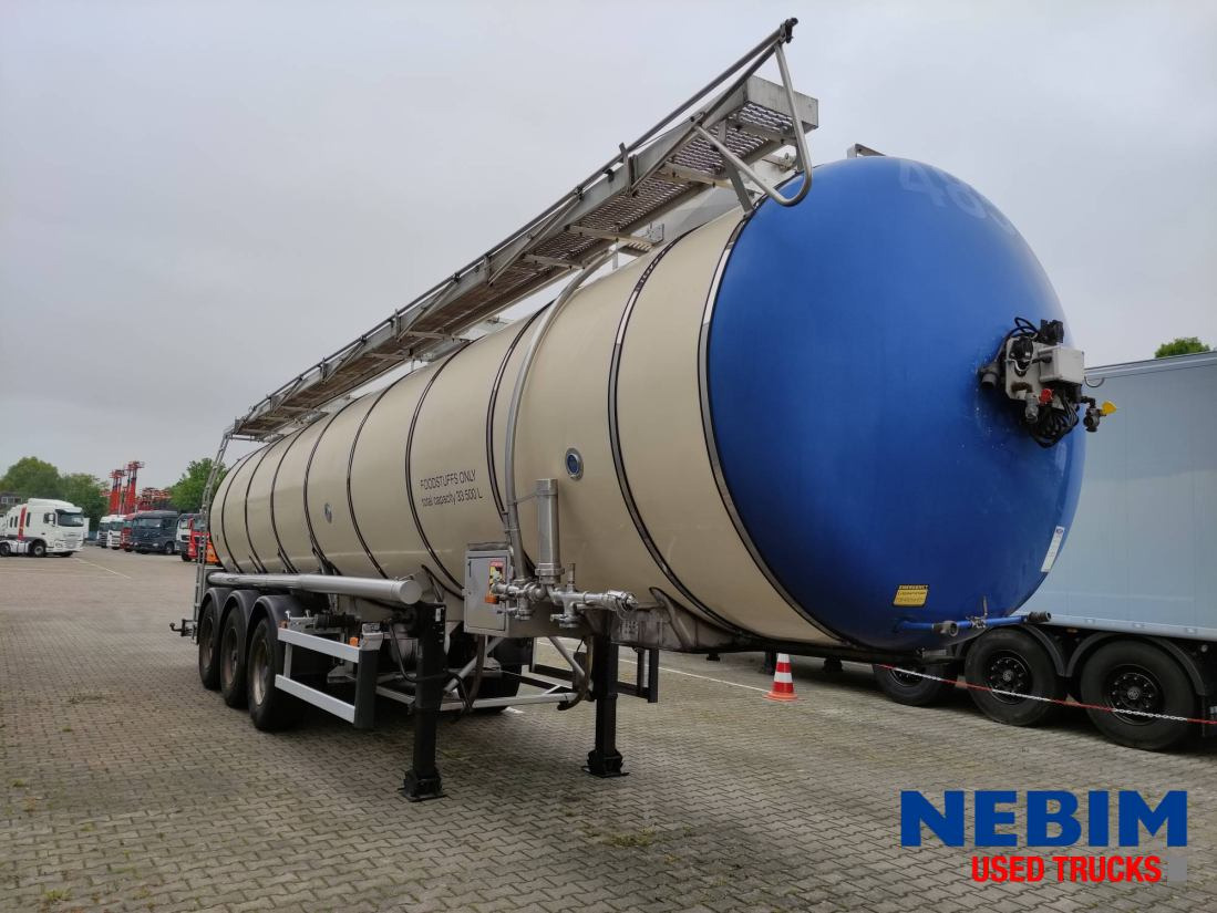 Tanksemi Feldbinder TSA 33.3-3 Unibloc pump electr - 3 comp. 8.000 / 2 2.500 / 3.000 Ltr.: bilde 13