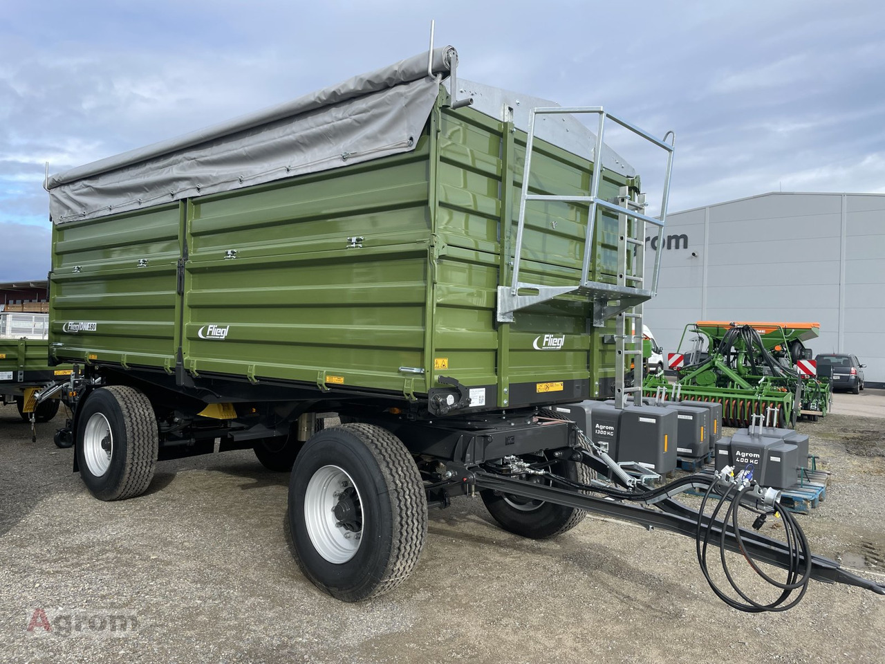 Fliegl DK 180 XL - Landbruk tippvogn: bilde 1 Fliegl DK 180 XL - Landbruk tippvogn: bilde 1