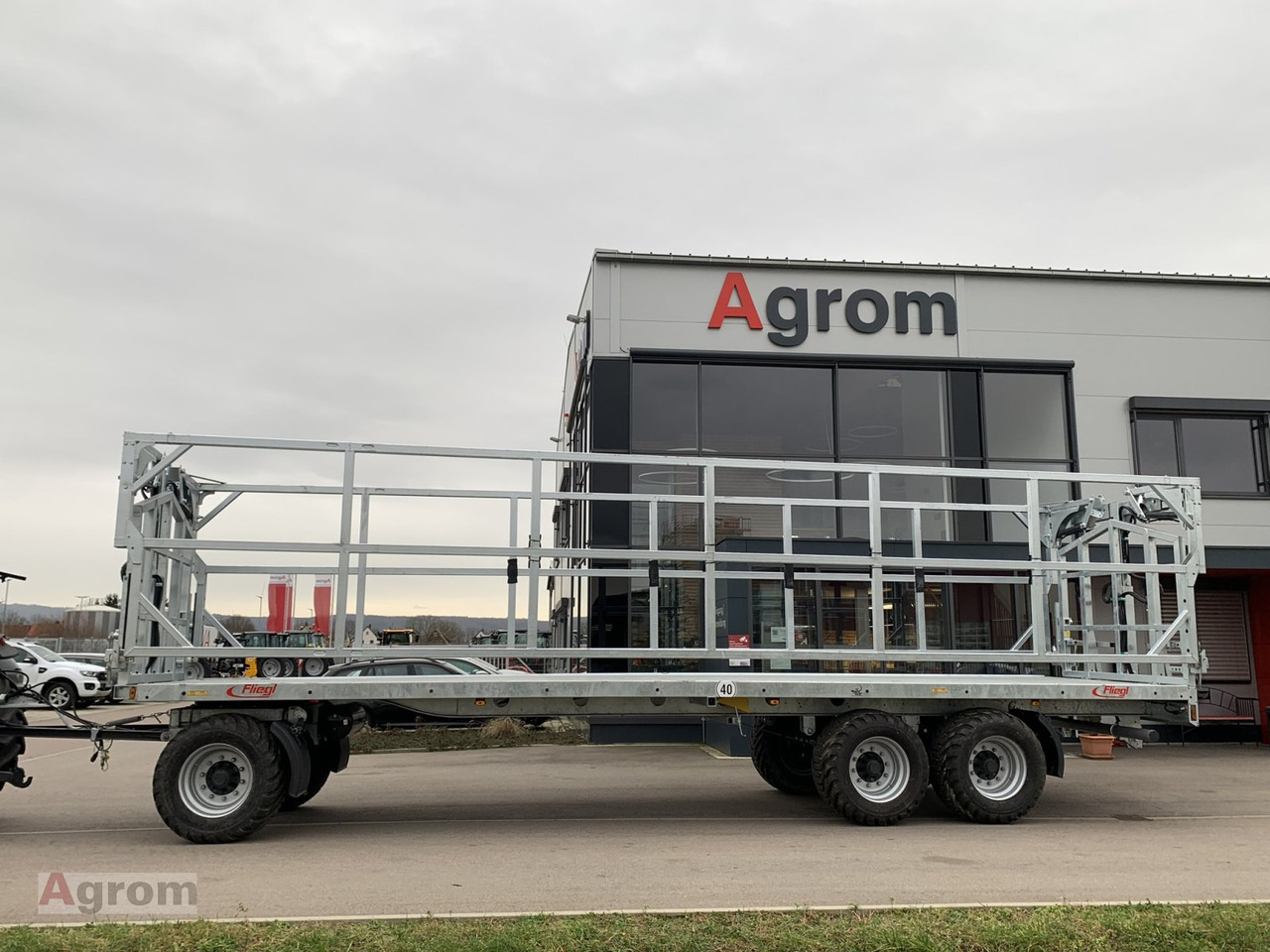 Fliegl DPW 210 BL - Landbruk flatvogn: bilde 2 Fliegl DPW 210 BL - Landbruk flatvogn: bilde 2