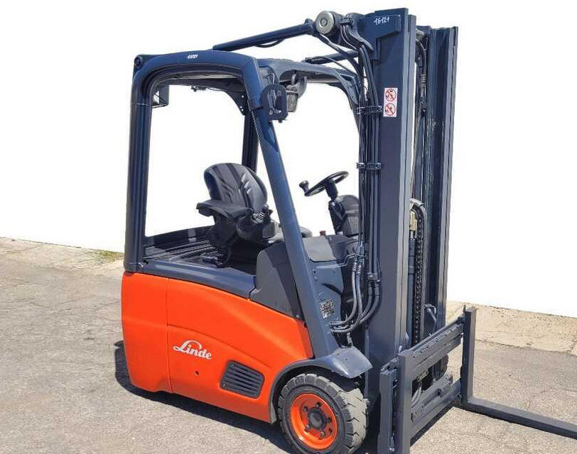 Linde E 16 C-01/386 (batt. 2016) - El-truck: bilde 1 Linde E 16 C-01/386 (batt. 2016) - El-truck: bilde 1