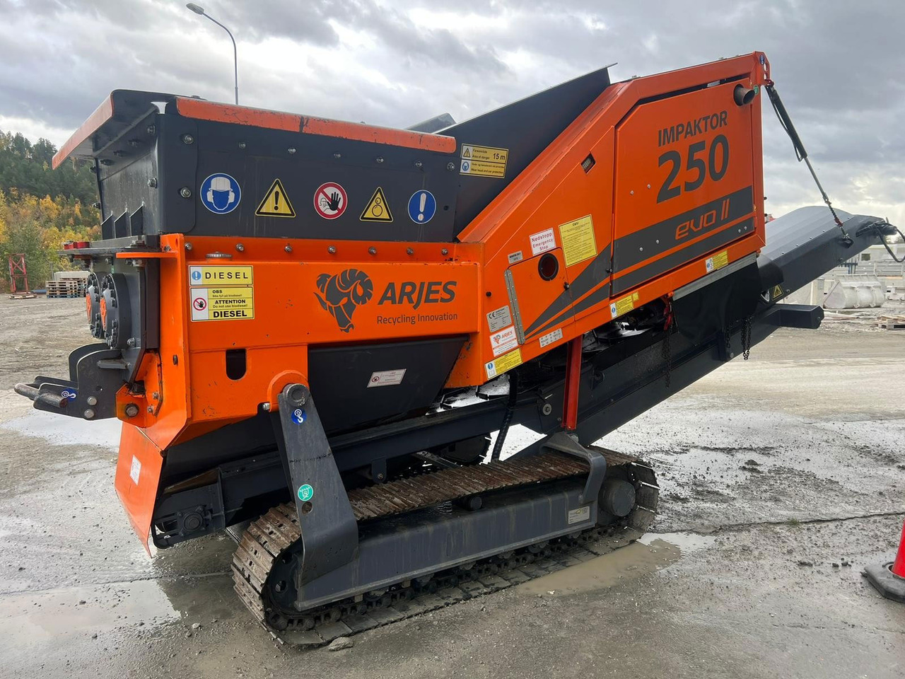 Arjes Impaktor 250 EVO 2 - Grovkvern: bilde 1 Arjes Impaktor 250 EVO 2 - Grovkvern: bilde 1