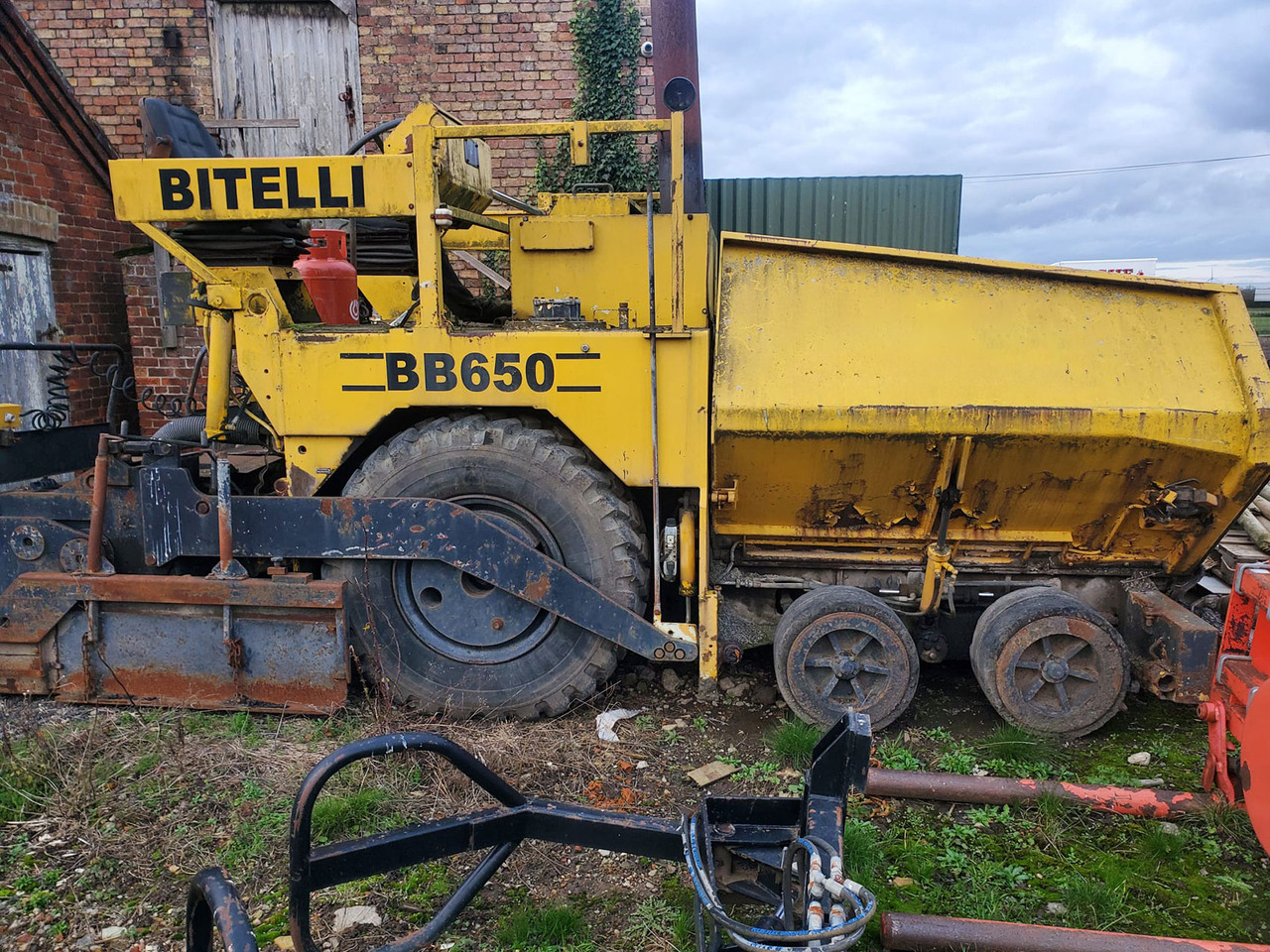 Bitelli BB650 - Asfaltutlegger: bilde 2 Bitelli BB650 - Asfaltutlegger: bilde 2