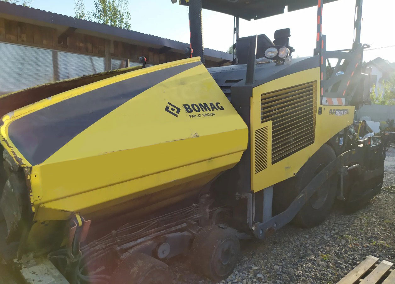 Bomag BF 800 P - Asfaltutlegger: bilde 1 Bomag BF 800 P - Asfaltutlegger: bilde 1