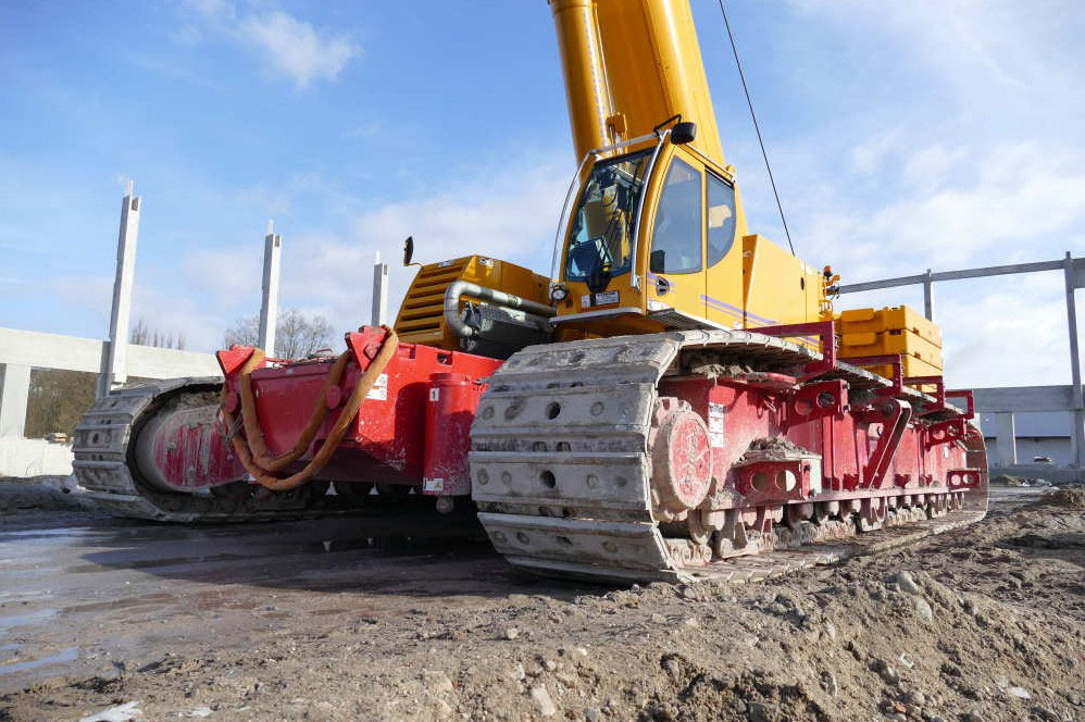 Liebherr LTR 1220 - Beltegående kran: bilde 3 Liebherr LTR 1220 - Beltegående kran: bilde 3