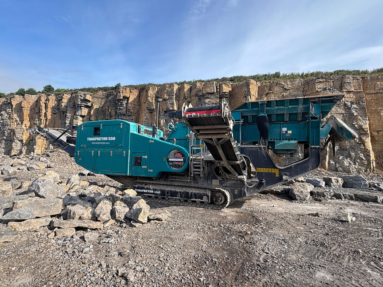 Powerscreen Trakpactor 550 - Slagknuser: bilde 2 Powerscreen Trakpactor 550 - Slagknuser: bilde 2