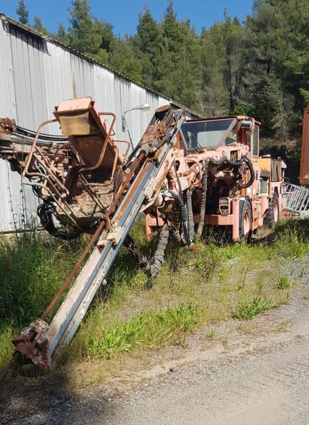 Tamrock Axera T-08 S-290C - Styrt boring: bilde 1 Tamrock Axera T-08 S-290C - Styrt boring: bilde 1