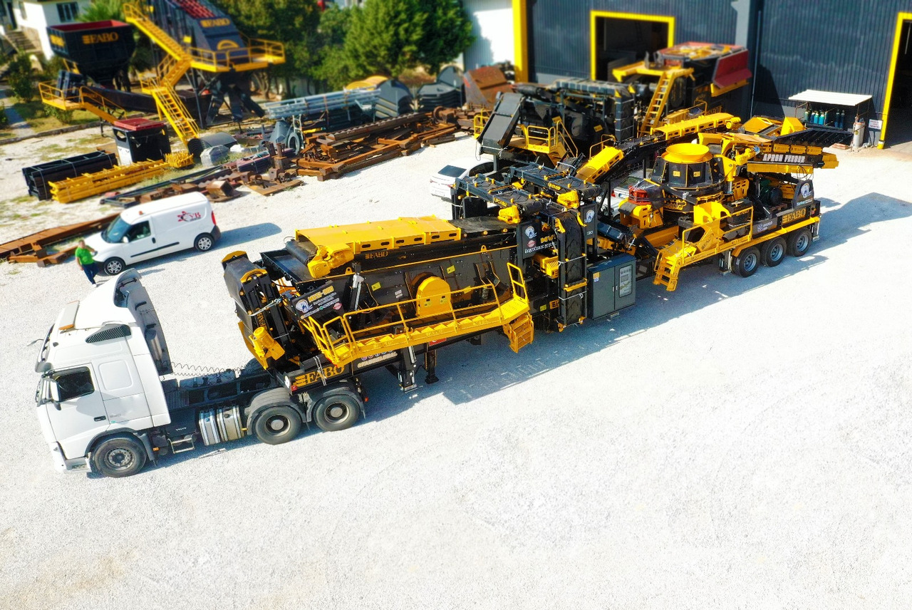 Ny Mobilt knuseverk FABO MVSI 900 MOBILE VERTICAL SHAFT IMPACT CRUSHING SCREENING PLANT: bilde 5