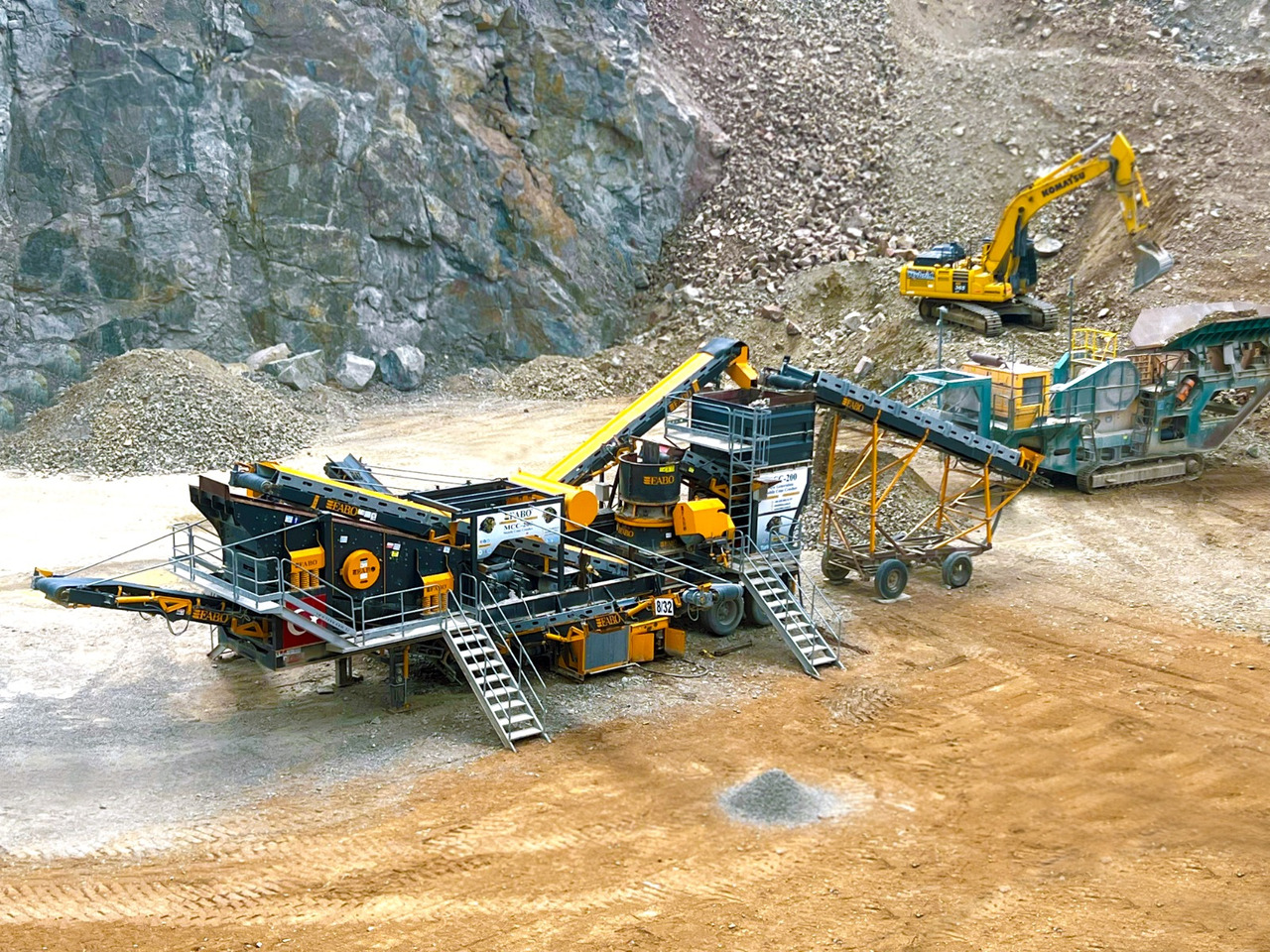 FABO Mobile crusher - Mobilt knuseverk: bilde 3 FABO Mobile crusher - Mobilt knuseverk: bilde 3