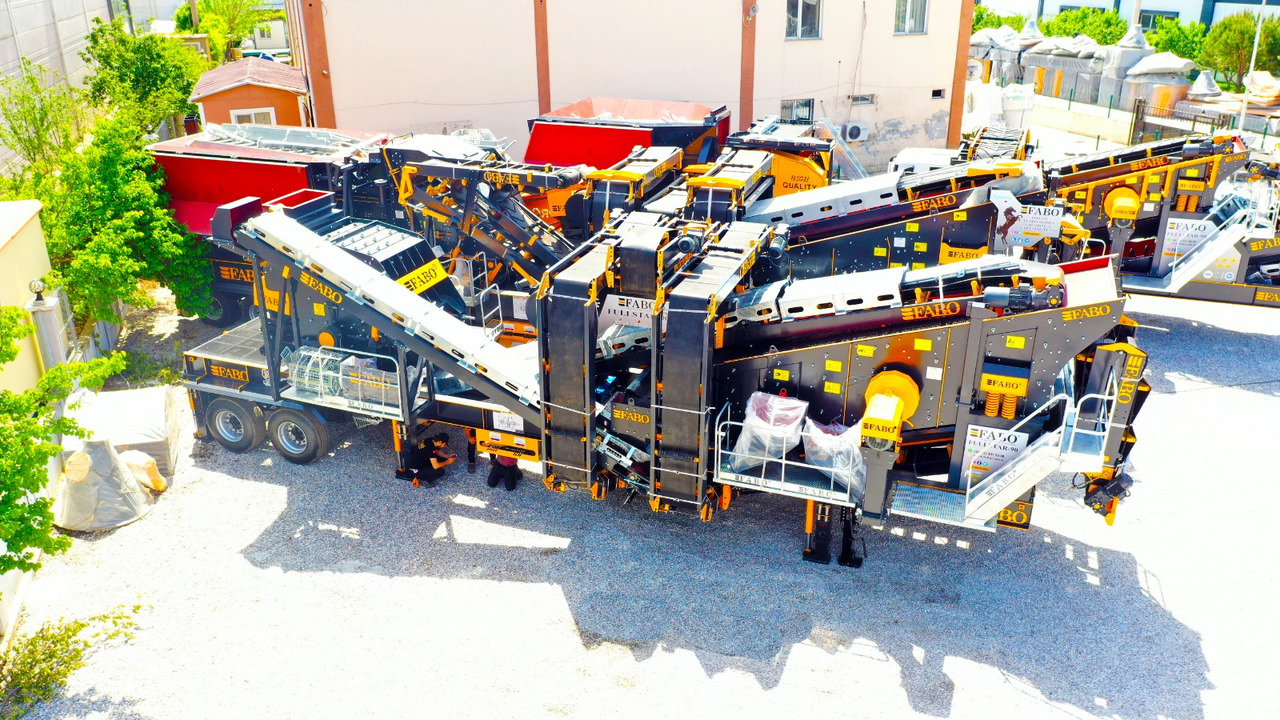 FABO Mobile crusher - Mobilt knuseverk: bilde 1 FABO Mobile crusher - Mobilt knuseverk: bilde 1