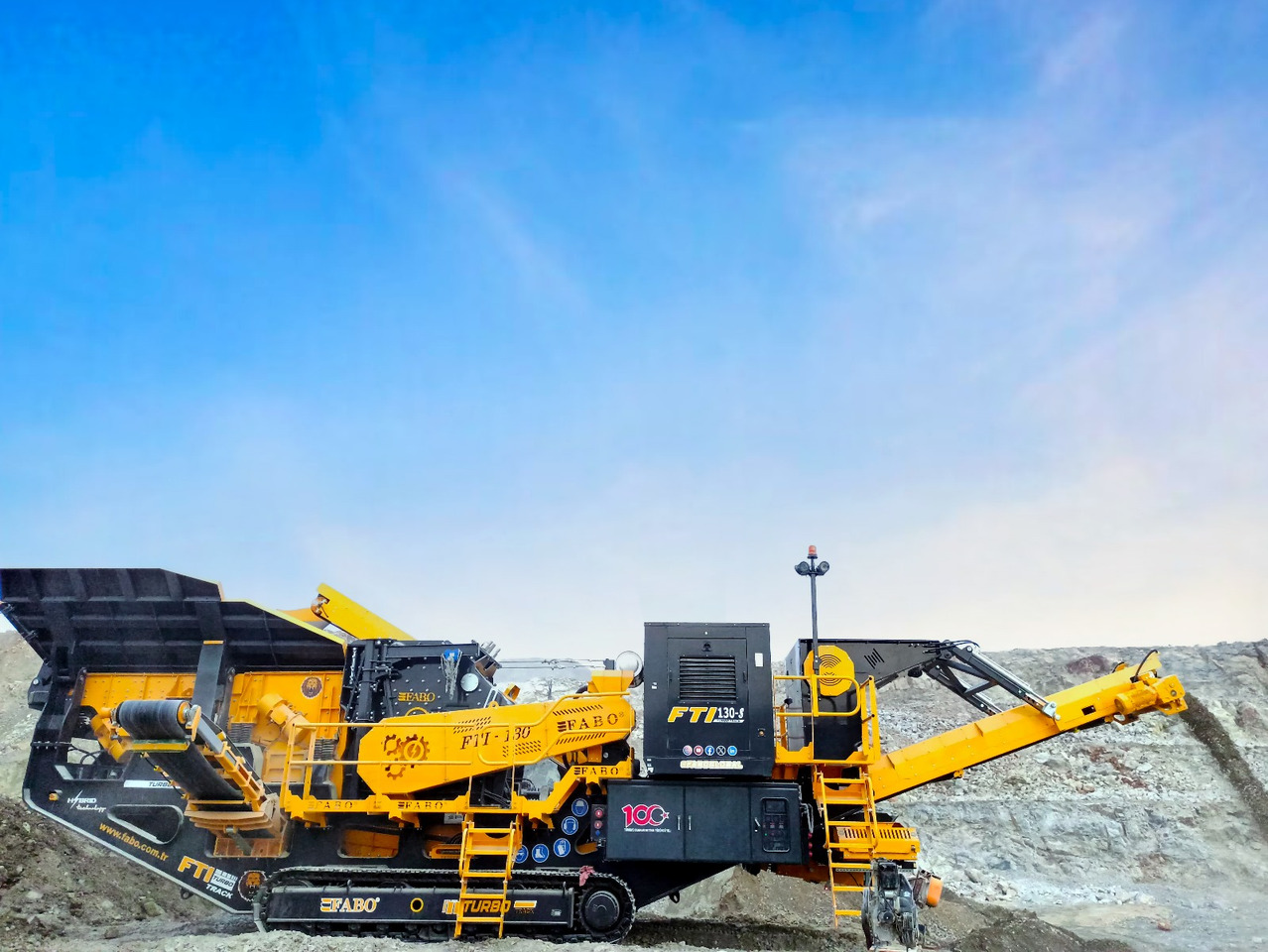 FABO Mobile crusher - Mobilt knuseverk: bilde 3 FABO Mobile crusher - Mobilt knuseverk: bilde 3