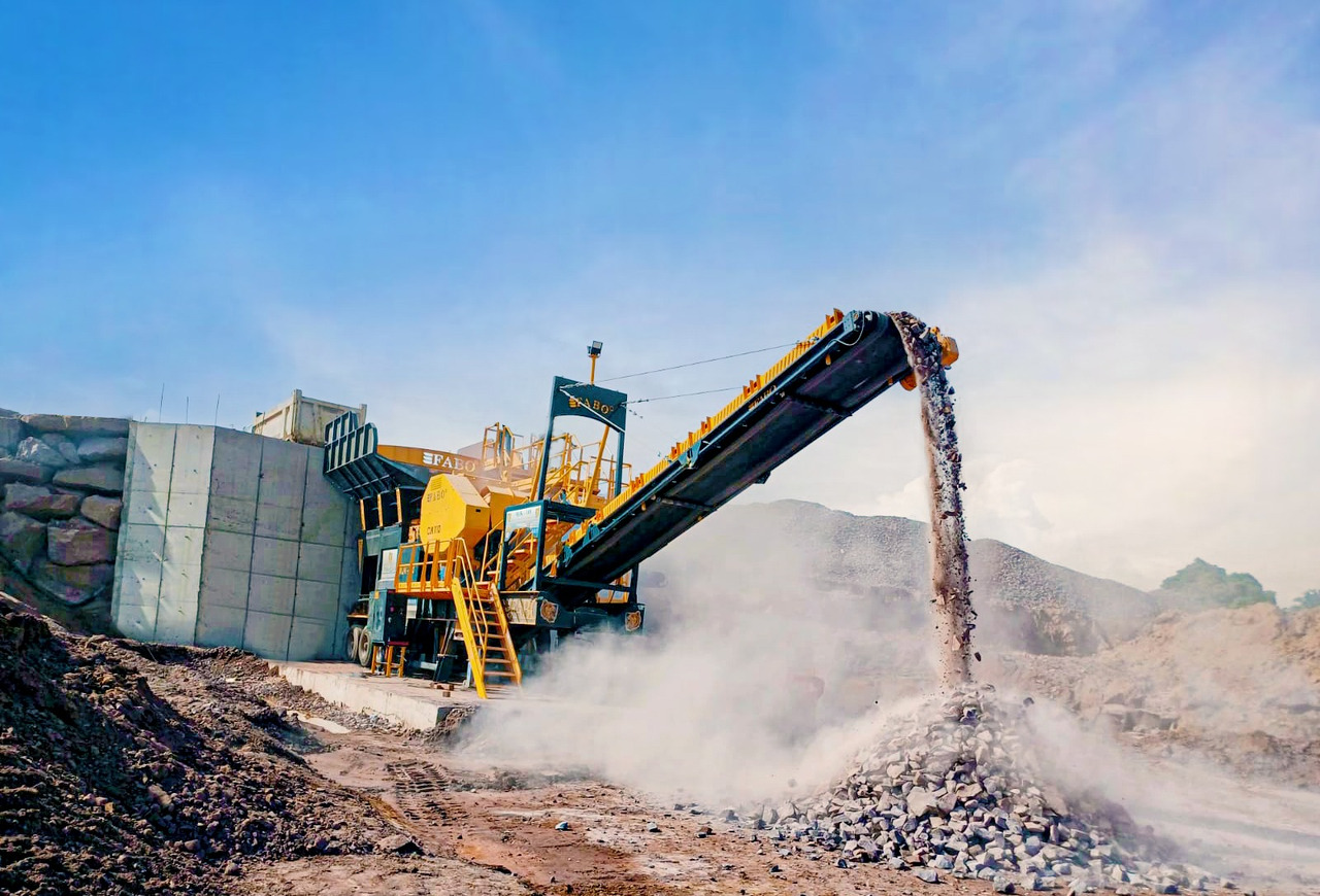 FABO Mobile crusher - Mobilt knuseverk: bilde 1 FABO Mobile crusher - Mobilt knuseverk: bilde 1