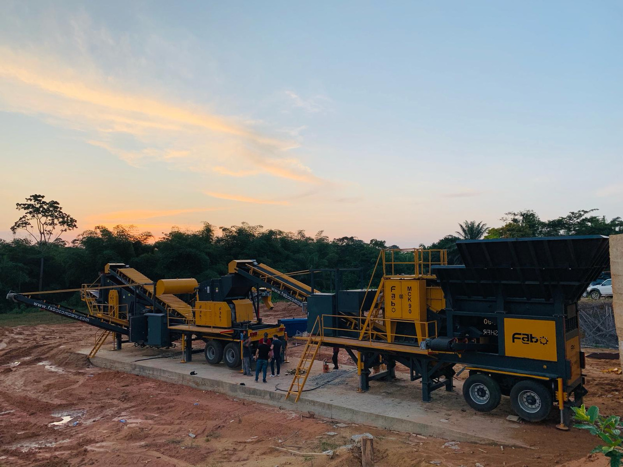 FABO Mobile crusher - Mobilt knuseverk: bilde 4 FABO Mobile crusher - Mobilt knuseverk: bilde 4