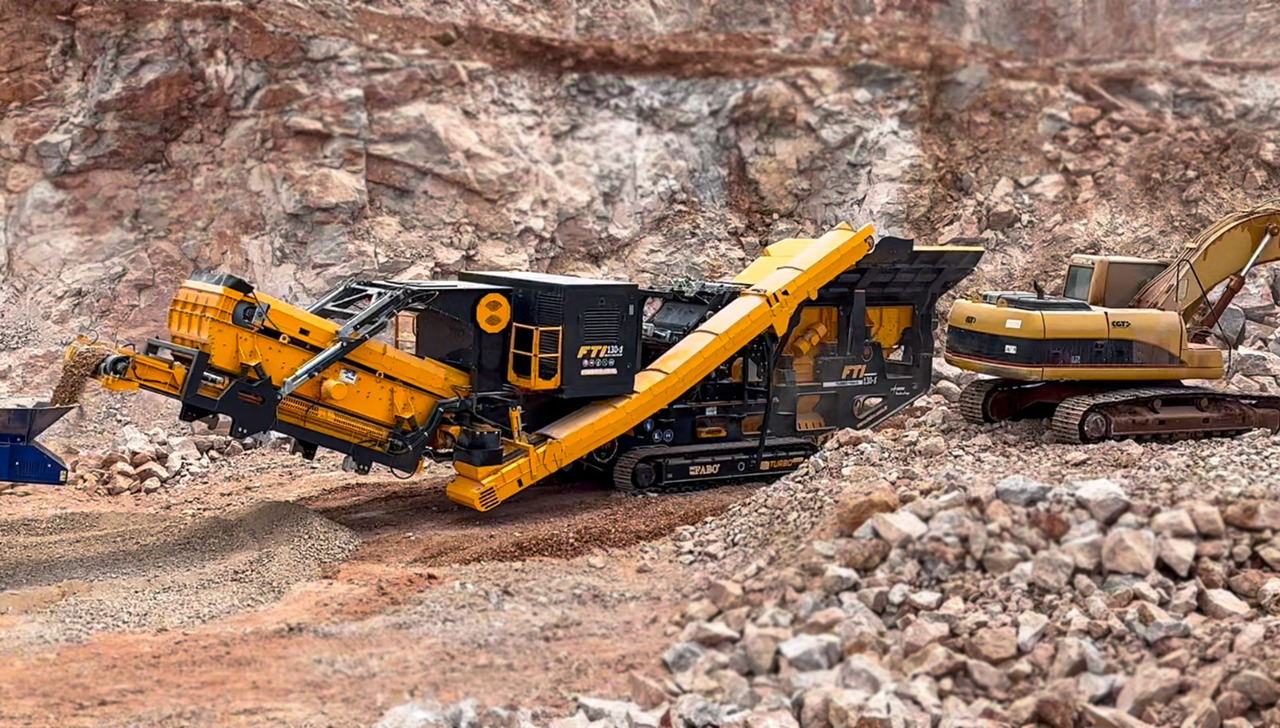 FABO Mobile crusher - Mobilt knuseverk: bilde 2 FABO Mobile crusher - Mobilt knuseverk: bilde 2