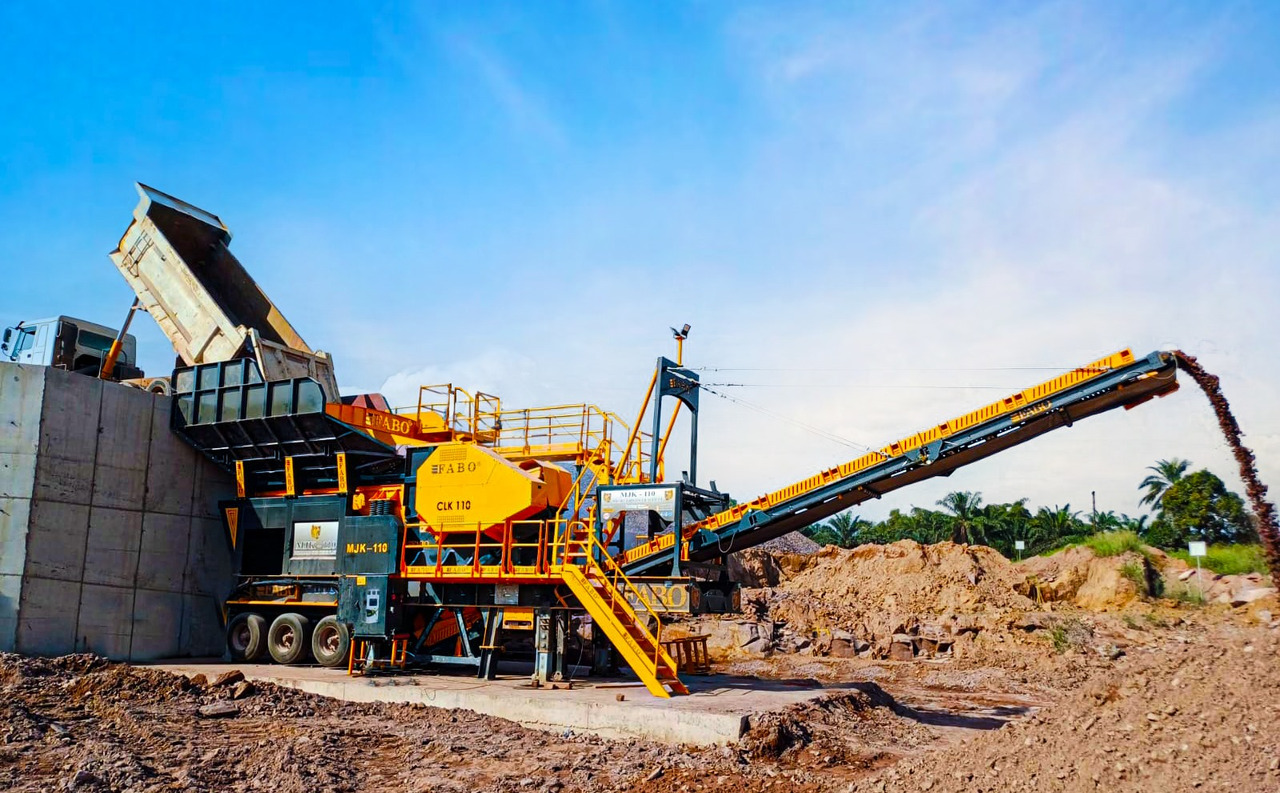 FABO Mobile crusher - Mobilt knuseverk: bilde 2 FABO Mobile crusher - Mobilt knuseverk: bilde 2