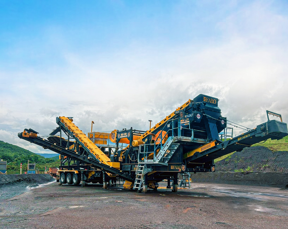 FABO Mobile crusher - Mobilt knuseverk: bilde 5 FABO Mobile crusher - Mobilt knuseverk: bilde 5