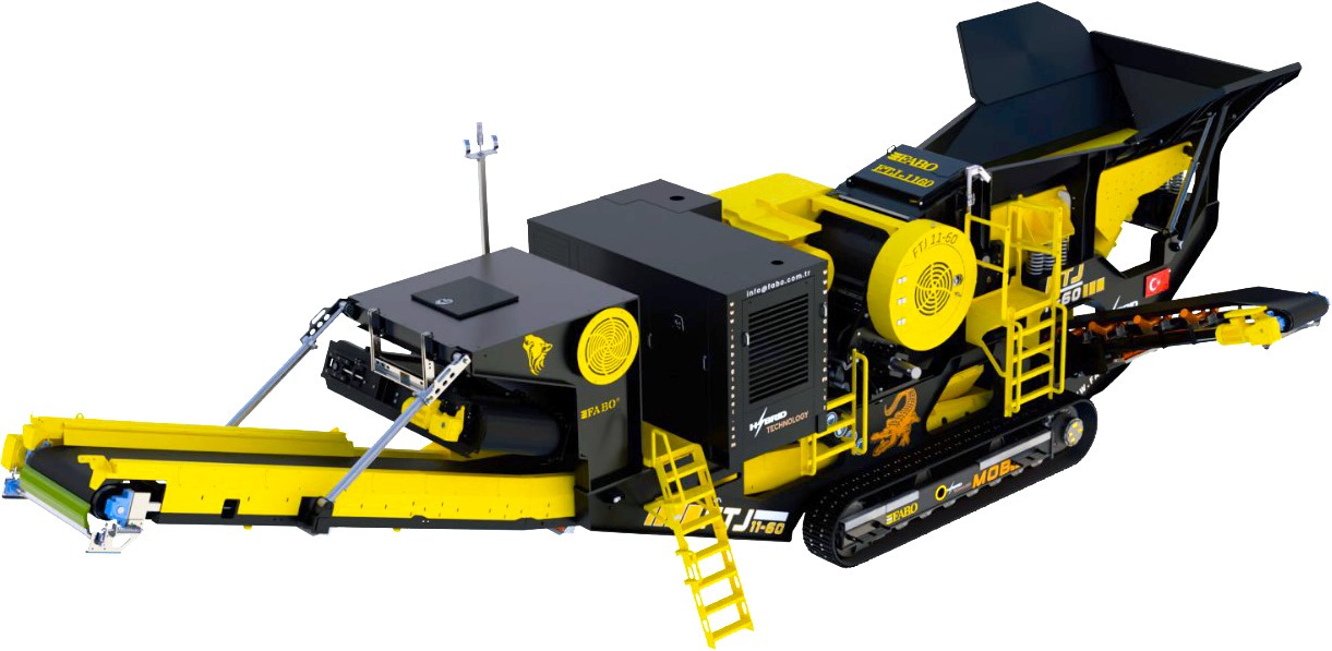 Ny Mobilt knuseverk FABO Mobile crusher: bilde 14 Ny Mobilt knuseverk FABO Mobile crusher: bilde 14