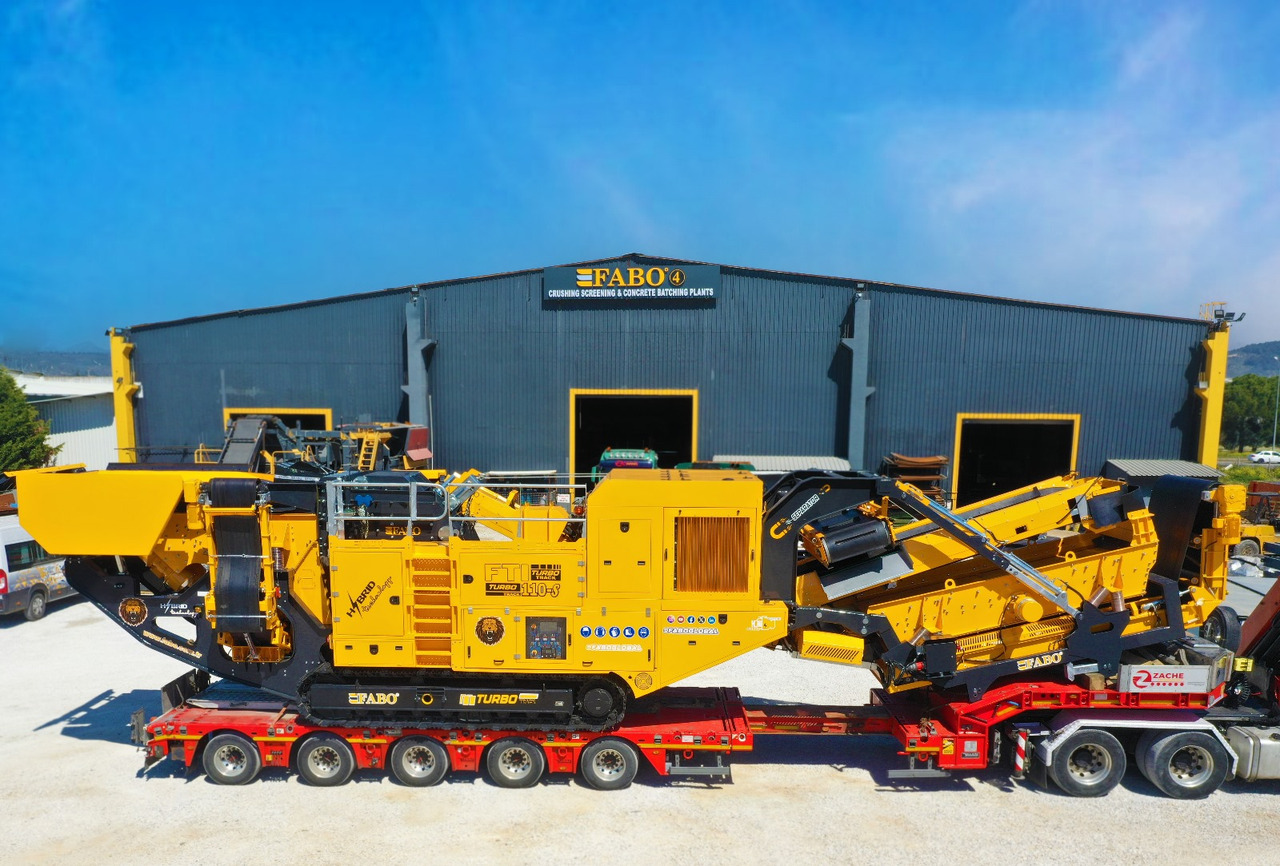 FABO Mobile crusher - Mobilt knuseverk: bilde 1 FABO Mobile crusher - Mobilt knuseverk: bilde 1