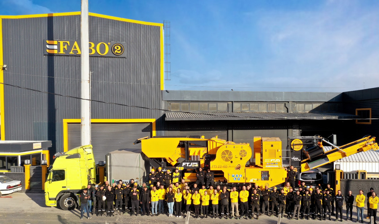 Ny Mobilt knuseverk FABO Mobile crusher: bilde 10 Ny Mobilt knuseverk FABO Mobile crusher: bilde 10