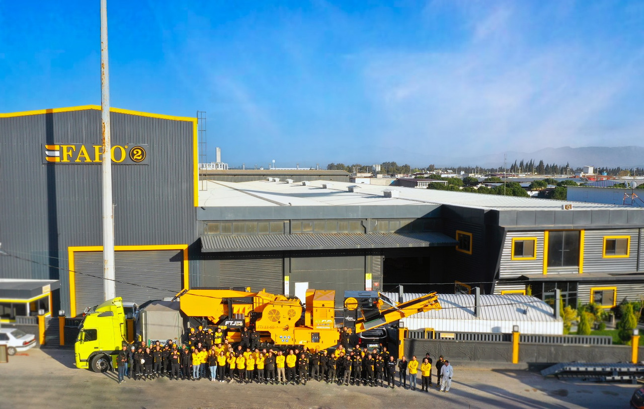 Ny Mobilt knuseverk FABO Mobile crusher: bilde 9 Ny Mobilt knuseverk FABO Mobile crusher: bilde 9